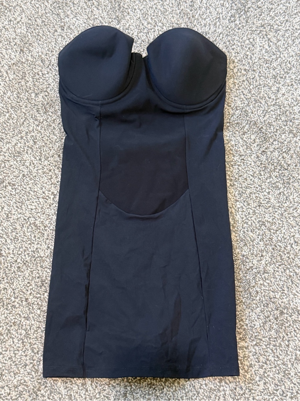 Strapless Black Shapewear Dress 38R Victoria secret shape wear dress